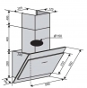 Вытяжка Ventolux VIENNA 60 WH (800) TC MS