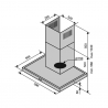 Витяжка Ventolux ITALIA 60 BG (1000) TC