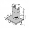 Витяжка Ventolux ITALIA 60 BG/BK (1000) TC MS