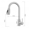 Кухонный смеситель Ventolux KFPFH06 BN 2F