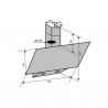 Вытяжка Ventolux MIRROR 60 MBG (1000) TC MS TH