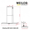 Витяжка Weilor Slimline WP 6230 SS 1000 LED
