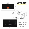 Витяжка Weilor LUNA WBG 59 BLACK SILENCE