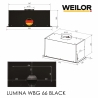 Витяжка Weilor LUMINA WBG 66 BLACK