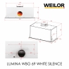 Вытяжка Weilor LUMINA WBG 69 WHITE SILENCE