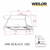 Витяжка Weilor WBE 58 BLACK