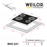 Варочная поверхность Weilor WHC 651 BLACK
