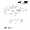 Витяжка Weilor WPL 5092 FBL