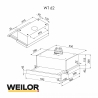 Вытяжка Weilor WT 62 BL