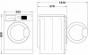 Стирально-сушильная машина Whirlpool FFWD 8649 BV UA