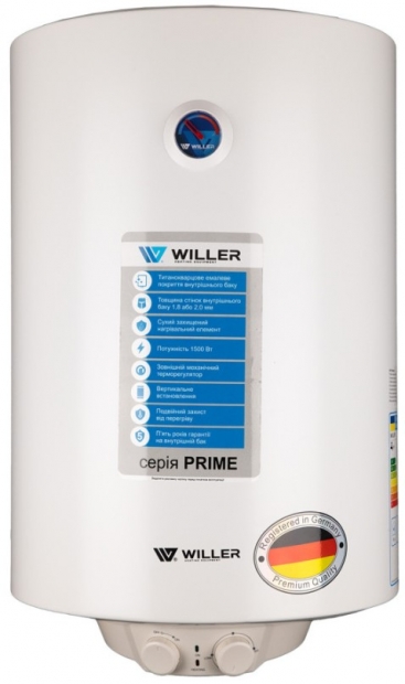 Водонагрівач Willer EV100DR-Prime