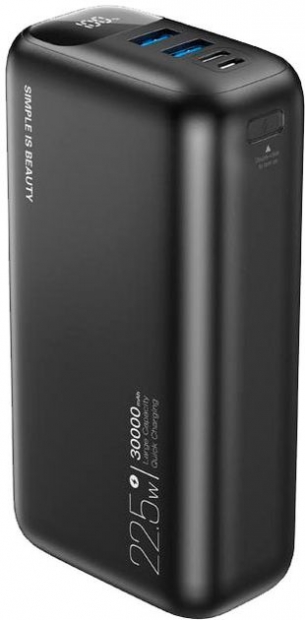 УМБ Power Bank XO PR 200 30000mAh (PD20W/QC22.5W) black