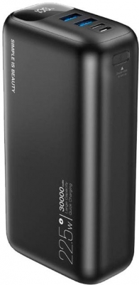 XO  PR 200 30000mAh (PD20W/QC22.5W) black