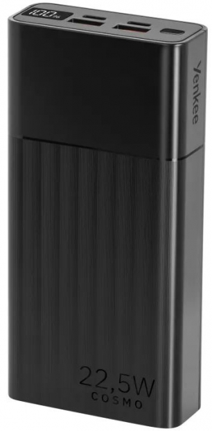 УМБ Power Bank Yenkee YPB 2031 22.5W 20000mAh Black (37000120)