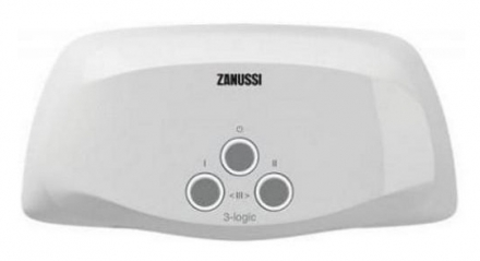 Водонагрівач Zanussi 3-logic TS (3,5 kW) - кран+душ