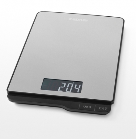 Весы кухонные Zelmer ZKS 15500 (KS1500 Inox)