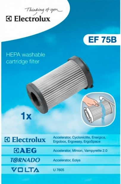Фильтр для пылесоса Electrolux EF 75 B