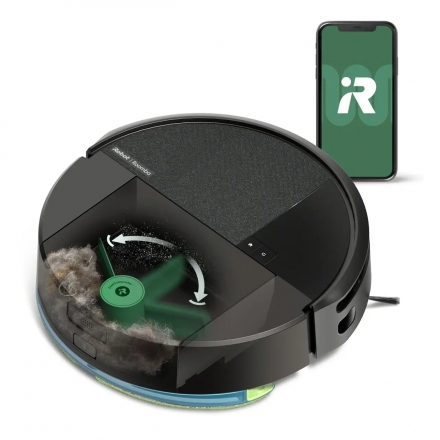 Робот-пылесос iRobot Roomba Combo DustCompactor 205 Black (L121040)