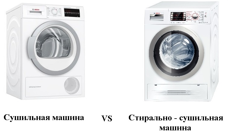 Сушильная машина или стирально-сушильная машина, что лучше?