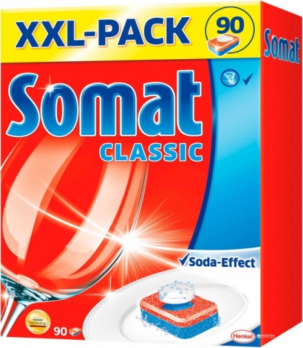 Somat Classic 90 шт Таблетки для посудомоечных машин