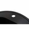 Кухонна мийка Ventolux FABIA (BLACK MATT QUARTZ) D510x180
